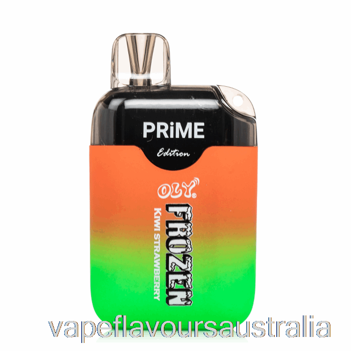Vape Flavours Australia OLY Frozen PRIME 6500 Disposable Kiwi Strawberry
